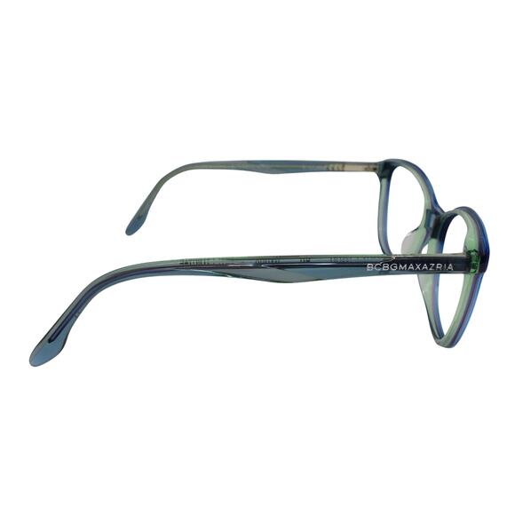 BCBGMAXAZRIA Darby Teal Laminate Kids Size 47-16-125 Eyeglasses FRAMES-VERY GOOD - Picture 5 of 12